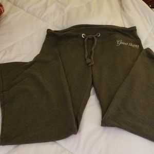 Guess bell bottom lounge pants